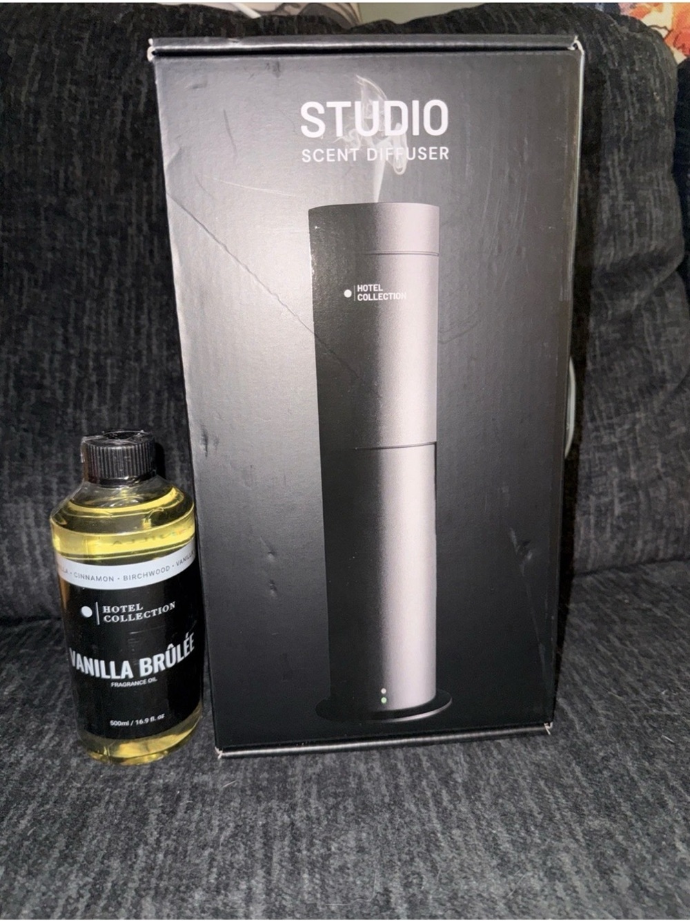 Hotel Collection Studio Pro Scent Diffuser & Vanilla Brûlée Fragrance Oil Bundle